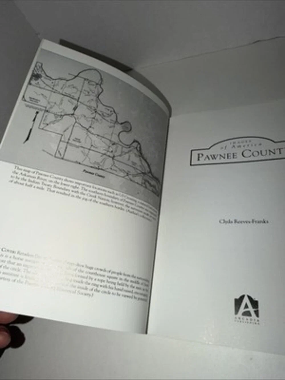 PAWNEE COUNTY (IMAGES OF AMERICA) By Clyda Reeves-franks